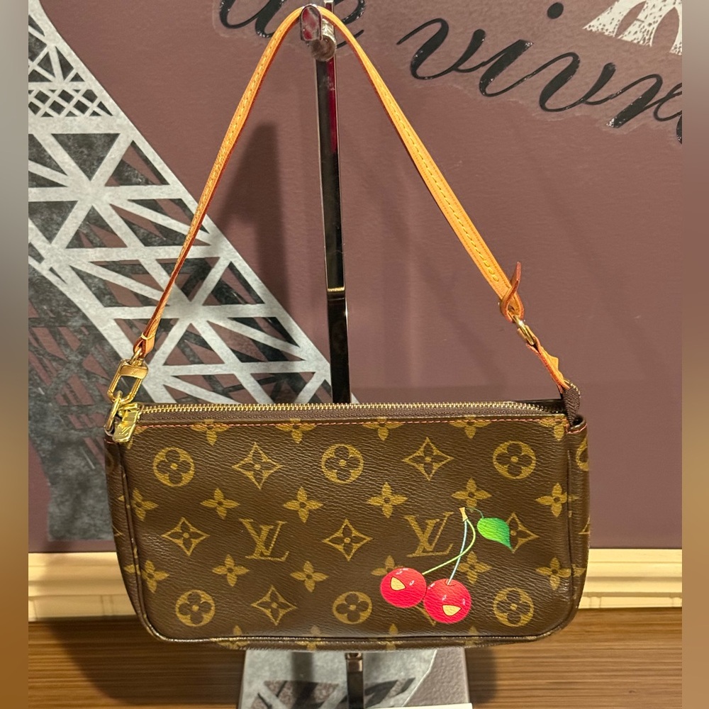 Louis Vuitton Vintage Cherries Pouchette